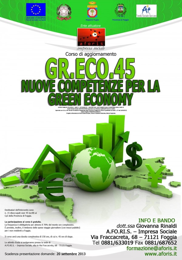 Nuove competenze per la Green Economy GR.ECO.45