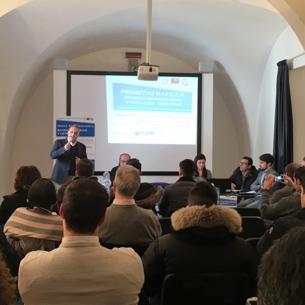 Incontro pubblico “Dissesto idrogeologico e tutela del territorio. Il Progetto D.I.F.E.S.A.”